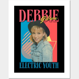 Debbie Gibson Vintage 1987 // Electric Youth Original Fan Design Artwork Posters and Art